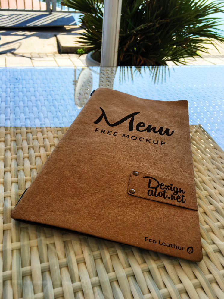 Eco-Leather-Menu-Mockup