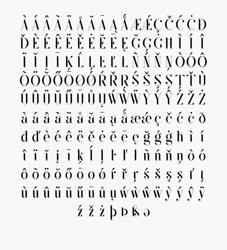 kingston-free-font-multilingual-letters