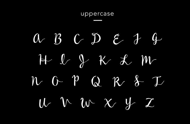 wildera-handwritten-free-font-uppercase