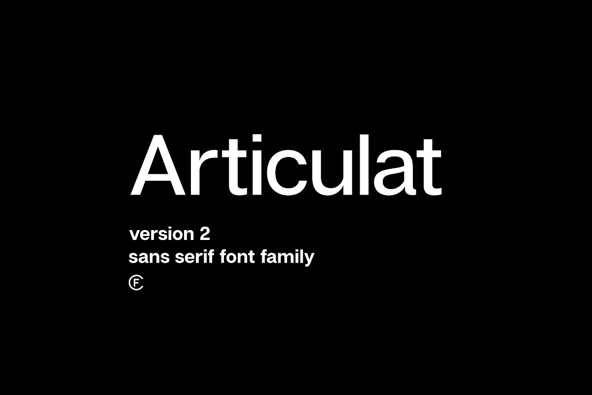 Best cheap font alternatives to Helvetica Neue - Articulat CF