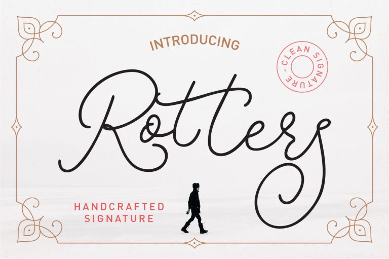 rotters script font featured