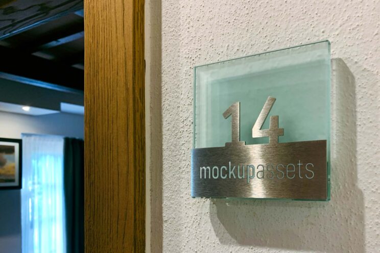Hotel-Room-Number-Plaque-Mockup-Text