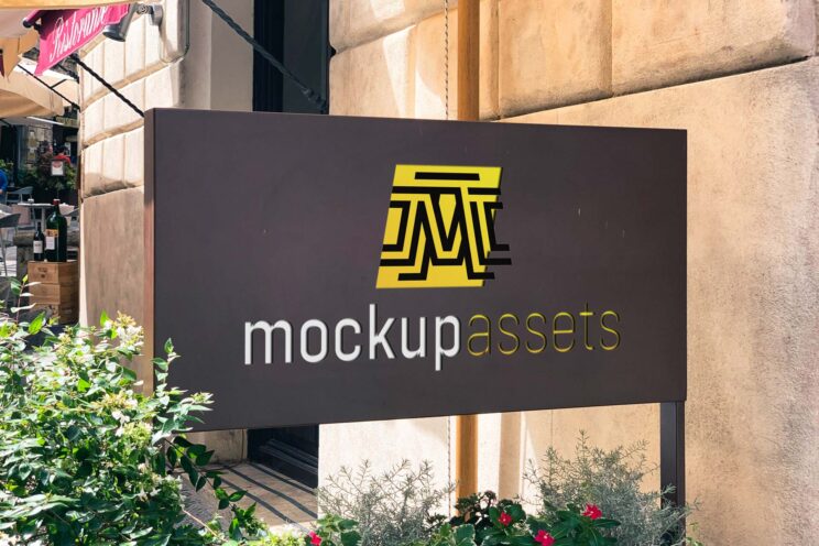 Restaurant-Terrace-Signage-Mockup-Logo